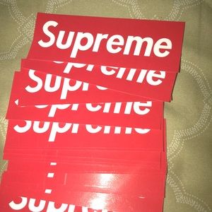 20 Supreme Stickers
